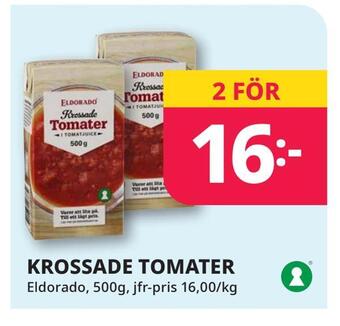 Tempo Krossade tomater erbjuda