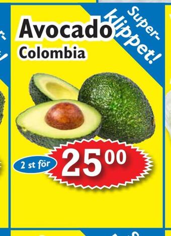 T-jarlen Avocado erbjuda