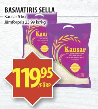Matvärlden Tensta Basmatiris sella erbjuda