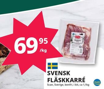 Tempo Svensk fläskkarré erbjuda