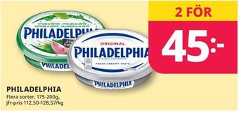 Tempo Philadelphia erbjuda