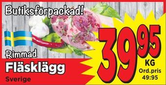 Supergrossen Fläsklägg erbjuda