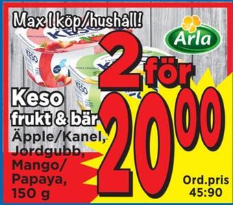 Supergrossen Keso erbjuda
