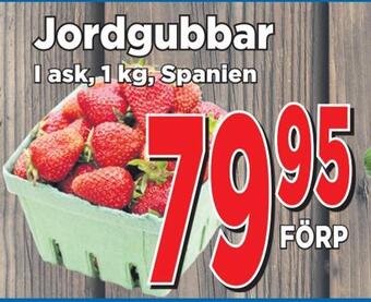 Supergrossen Jordgubbar erbjuda