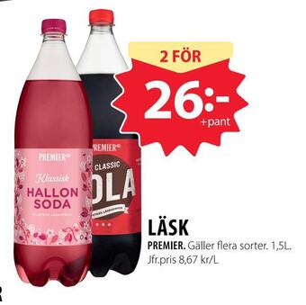 Handlar'n Läsk erbjuda