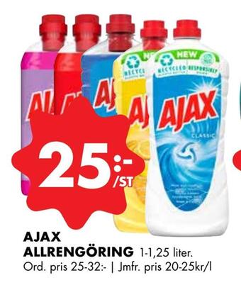 ÖoB Ajax allrengöring erbjuda
