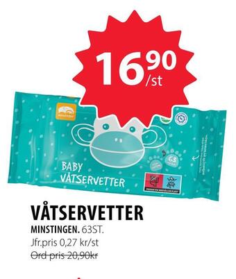 Handlar'n Våtservetter erbjuda