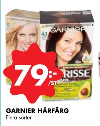 ÖoB Garnier hårfärg erbjuda