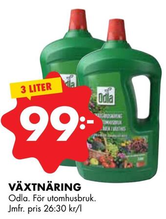 ÖoB Växtnäring erbjuda