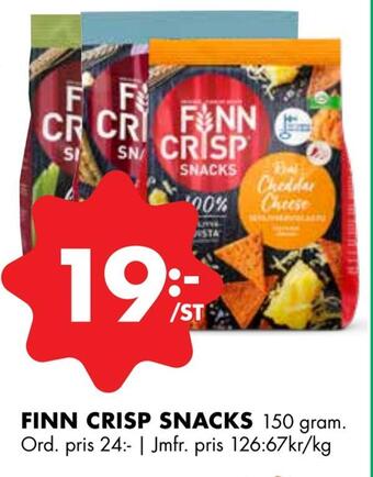 ÖoB Finn crisp snacks erbjuda