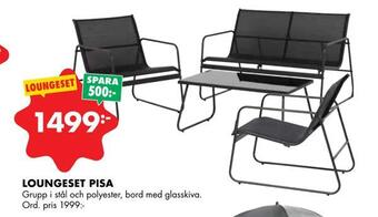 ÖoB Loungeset pisa erbjuda