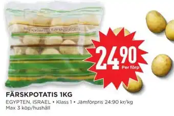 Willys Färskpotatis 1 Kg erbjuda
