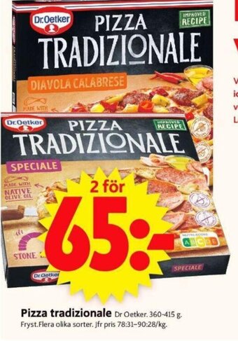 ICA Supermarket Pizza Tradizionale Dr. Oetker erbjuda