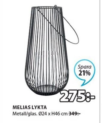 JYSK Melias Lykta erbjuda
