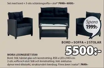 Moral Loungeset 5500