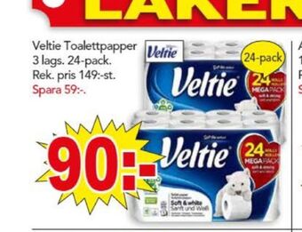 Bo Ohlsson Veltie toalettpapper erbjuda