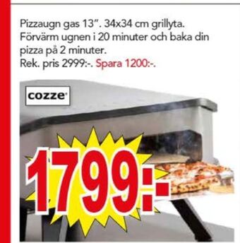 Bo Ohlsson Cozze pizzaugn erbjuda