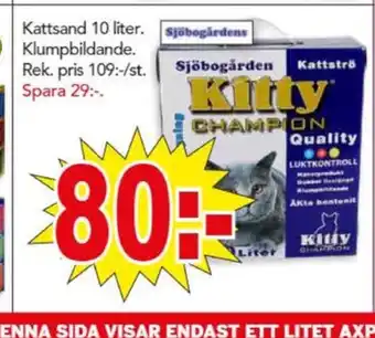 Kitty champion kattströ
