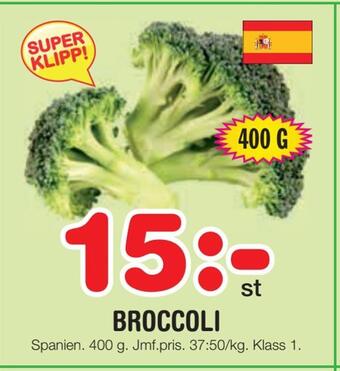 Nya Pulsen Broccoli erbjuda