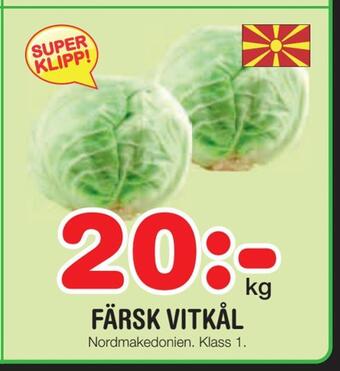 Nya Pulsen Färsk vitkål erbjuda