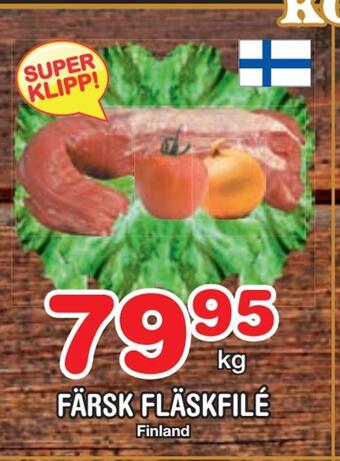 Nya Pulsen Färsk fläskfilé erbjuda