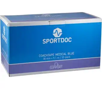 Intersport Sdc medical blue 38mm x 9,1m 32-pack box erbjuda