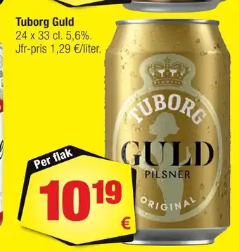 Calle Tuborg guld erbjuda