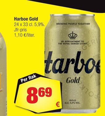 Calle Harboe gold erbjuda