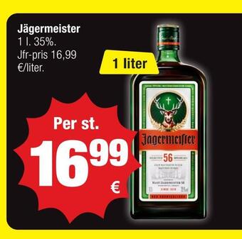 Calle Jägermeister erbjuda