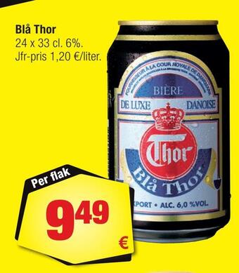 Calle Blå thor erbjuda