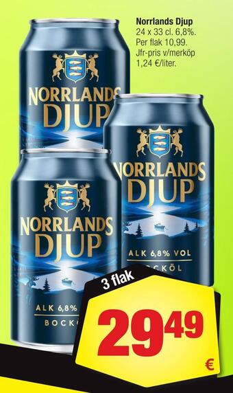 Calle Norrlands djup erbjuda