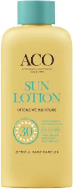 LloydsApotek Aco sun lotion spf 30, 300 ml erbjuda