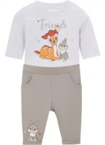 Bonprix Disneytröja och trikåbyxa för bebisar (2 delar) erbjuda