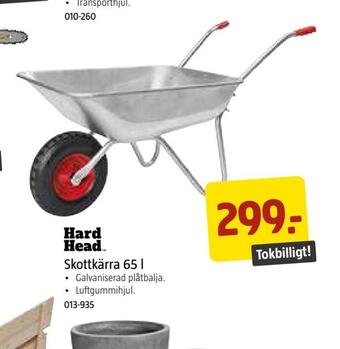 Jula Skottkärra 65 l erbjuda