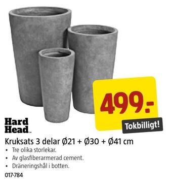Jula Kruksats 3 delar ø21 + ø30 + ø41 cm erbjuda