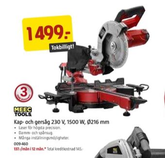Jula Meec tools kap- & gersåg erbjuda