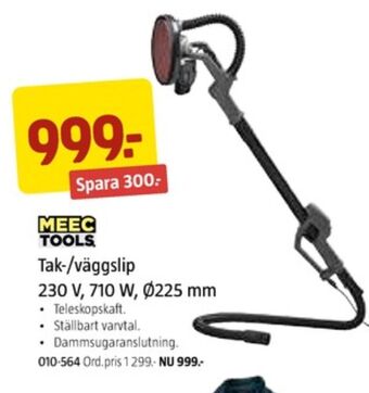 Jula Meec tools slipmaskin erbjuda