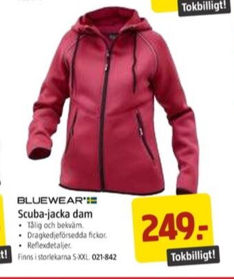 Jula Bluewear arbetsjackor erbjuda