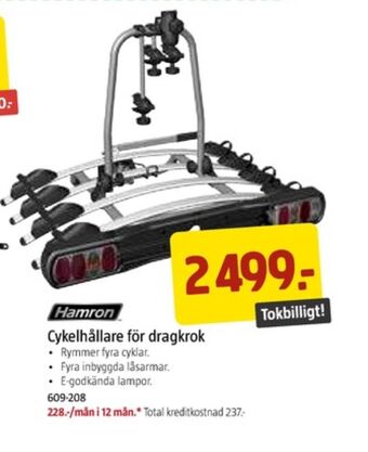 Jula Hamron cykelhållare erbjuda
