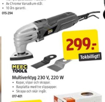 Jula Meec tools multiverktyg erbjuda