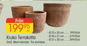 EKO Santa maria krukor erbjuda