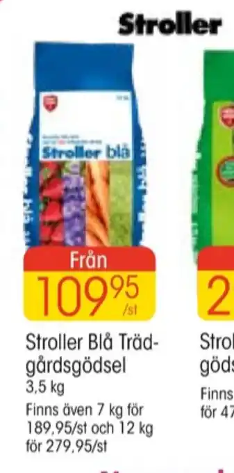 Stroller gödsel
