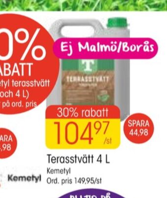 EKO Kemetyl trallrent erbjuda