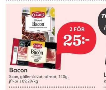 Hemköp Scan baconskivor erbjuda