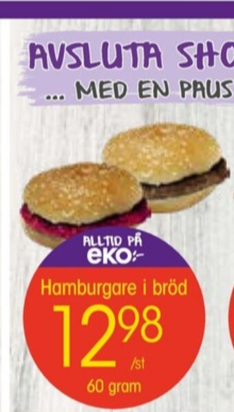 EKO Eko restaurang erbjuda