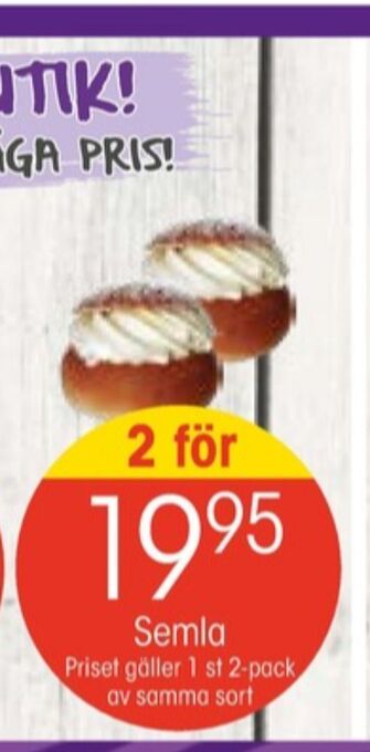 EKO Eko butiksbakat kaffebröd erbjuda