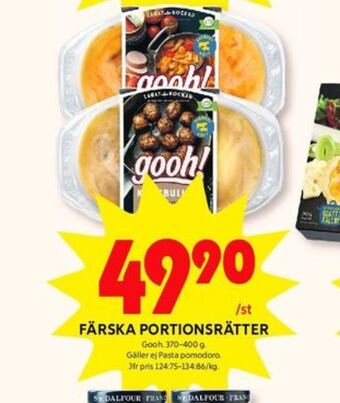 ICA Kvantum Gooh färdigrätter erbjuda