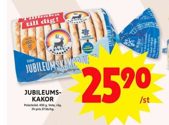 ICA Maxi Jubileumskaka vetekakor erbjuda