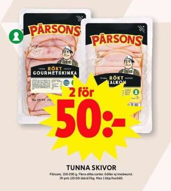 Pärsons kalkon