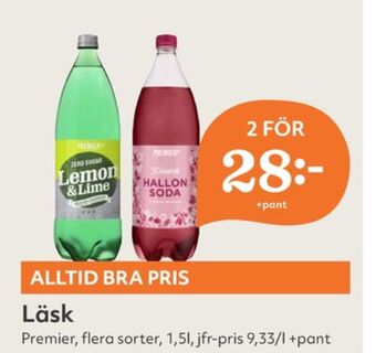 Lemon & lime läskedryck